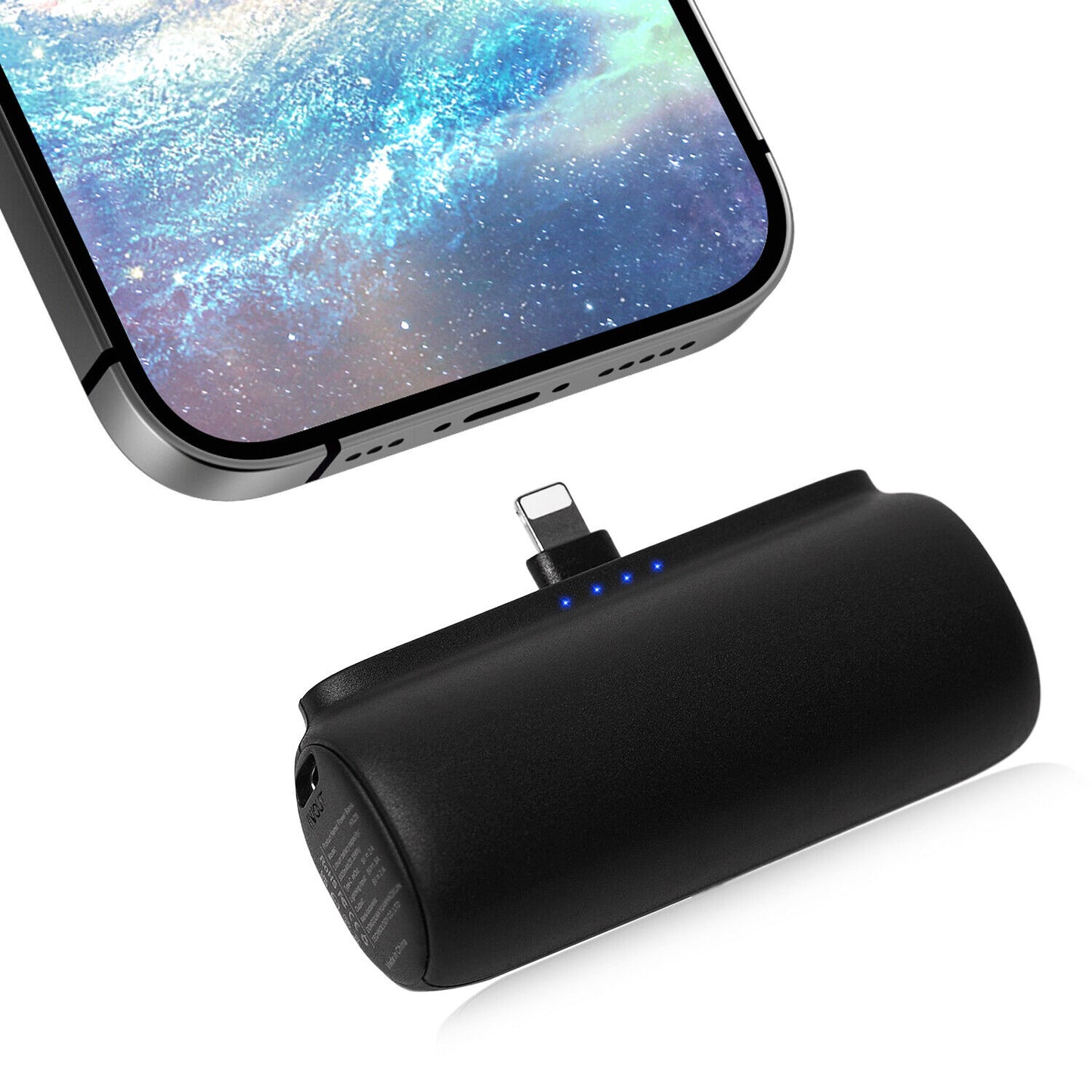 Portable Mini Power Bank Charger for iPhone and Type C Phones - Instant Charging Technology