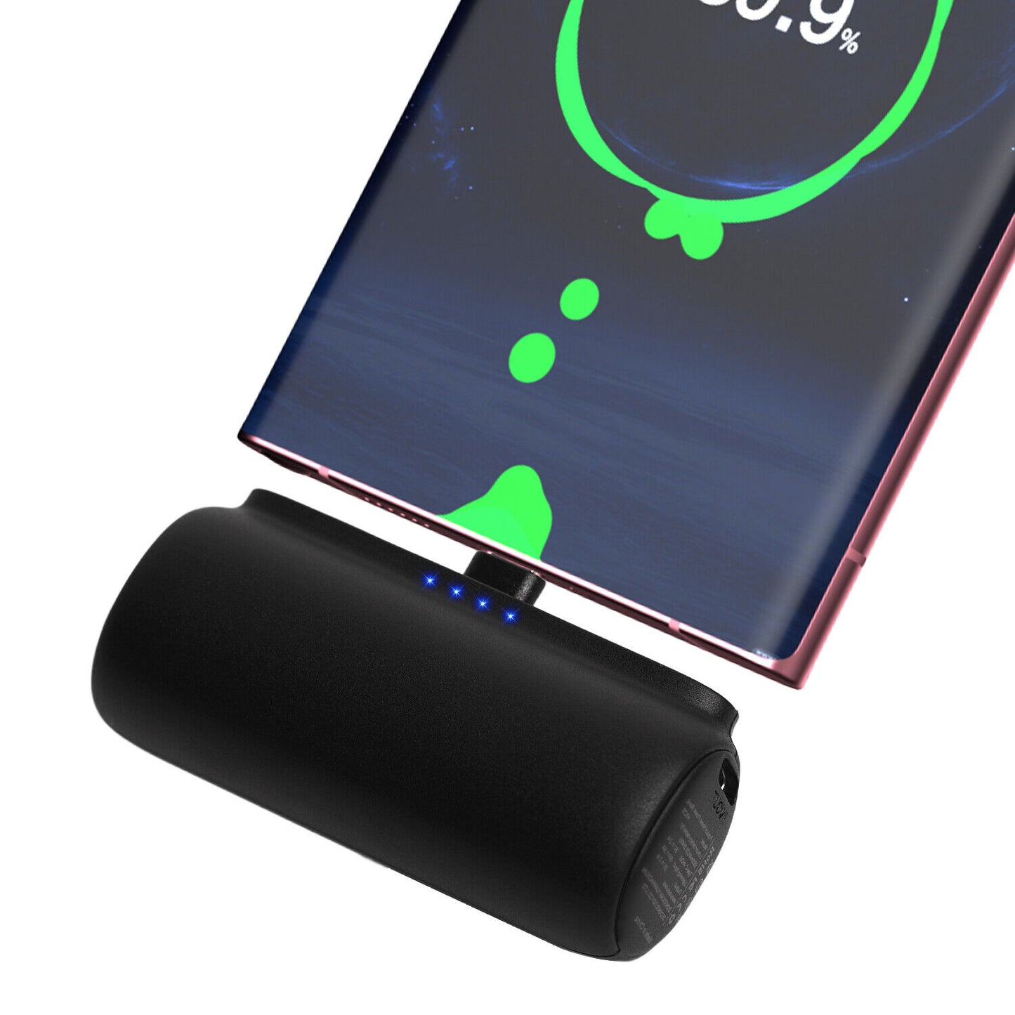 Portable Mini Power Bank Charger for iPhone and Type C Phones - Instant Charging Technology