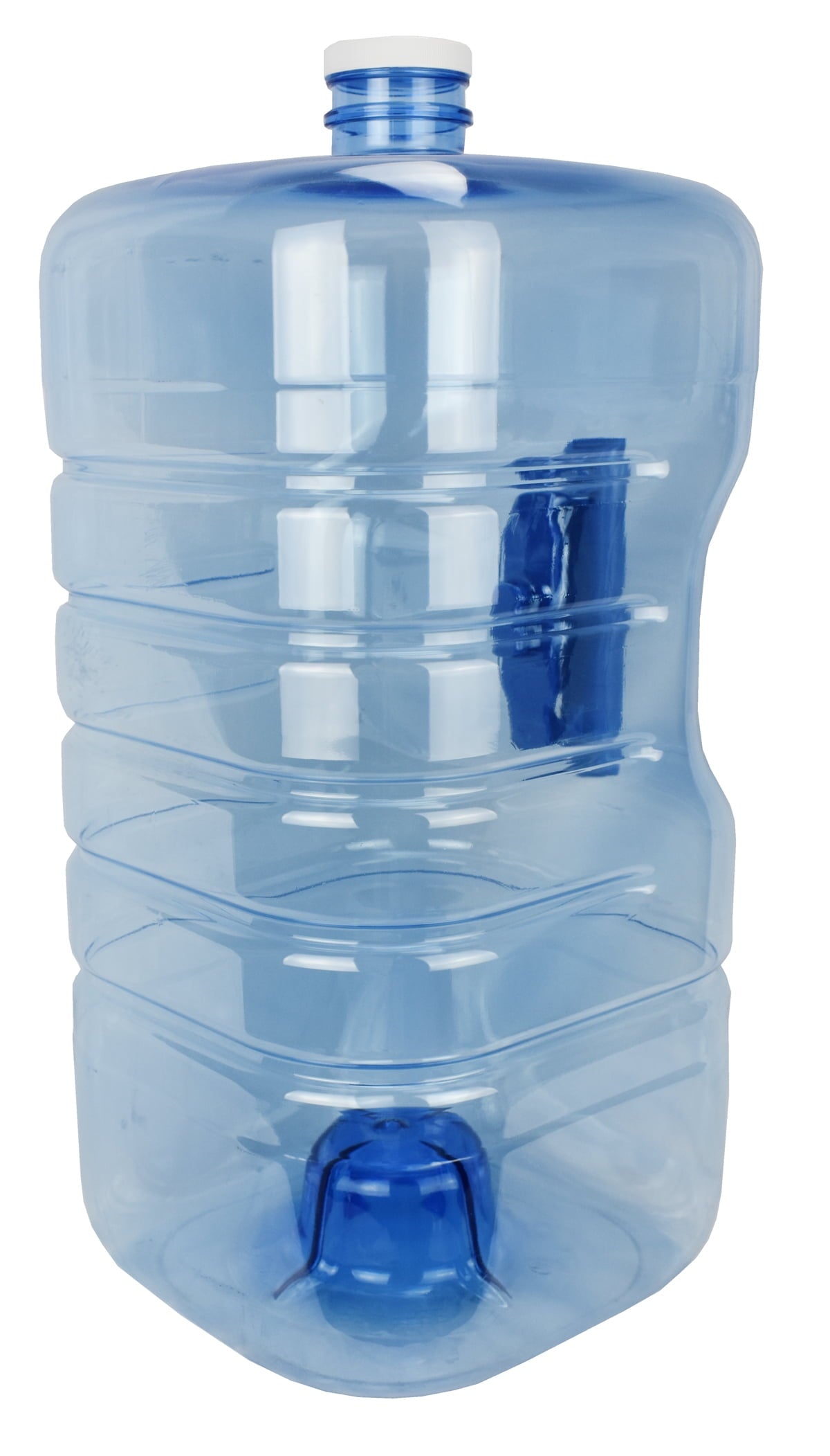 "Stackable 5-Gallon Water Bottle - 640oz Capacity"