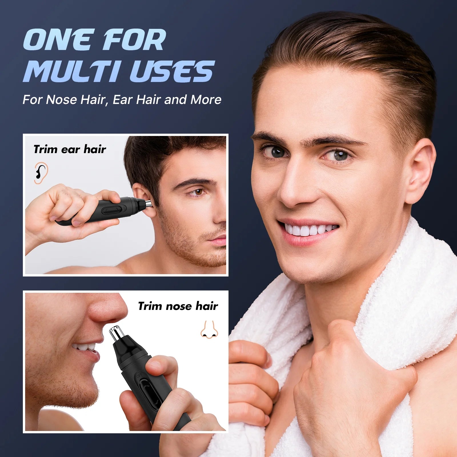 , Ear and  for Men and Women with Cleaning Brush