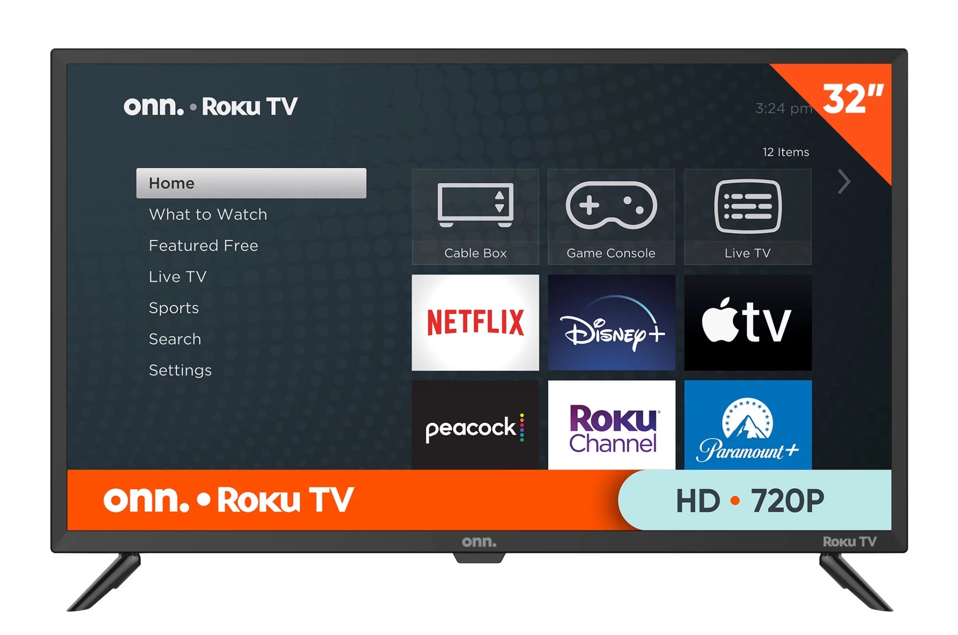 32-Inch Class HD LED Roku Smart Television (720P, Model 100012589)