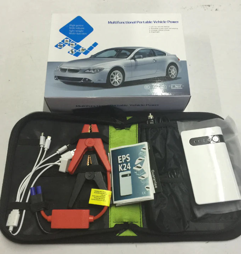 "Powerful 20000mAh Car Jump Starter & Portable Battery Charger"