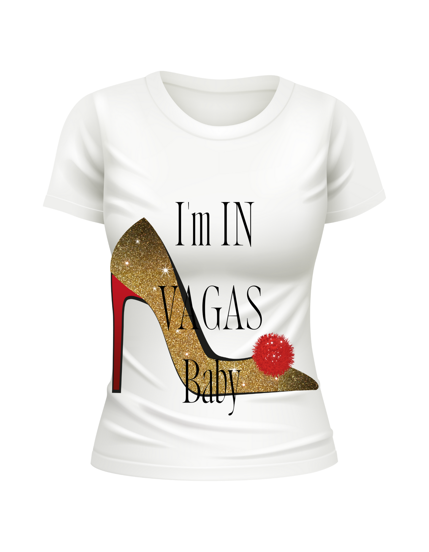 Vegas High Heel Tee