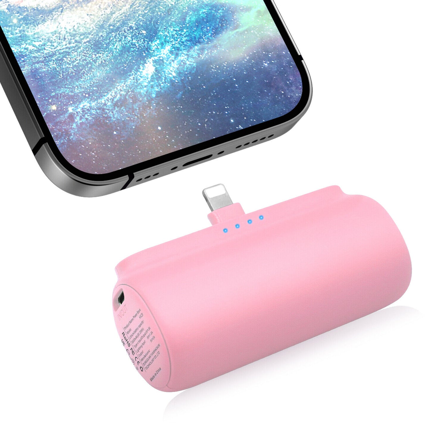 Portable Mini Power Bank Charger for iPhone and Type C Phones - Instant Charging Technology