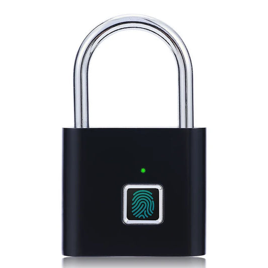 "Secure Touch: USB Rechargeable Smart Lock with Fingerprint Recognition"