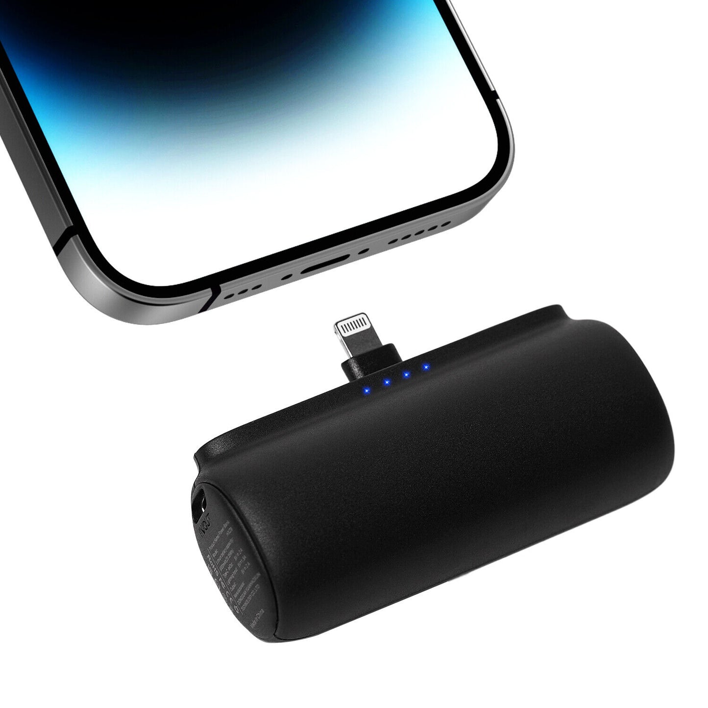 Portable Mini Power Bank Charger for iPhone and Type C Phones - Instant Charging Technology