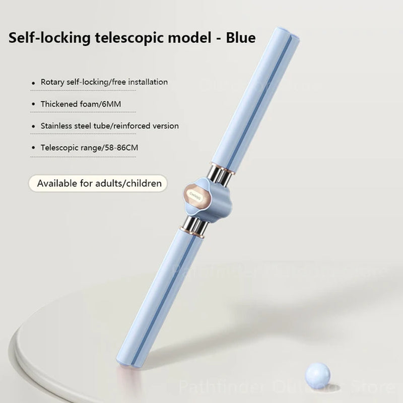 "Adjustable Yoga Stick for Humpback Correction and Posture Improvement"