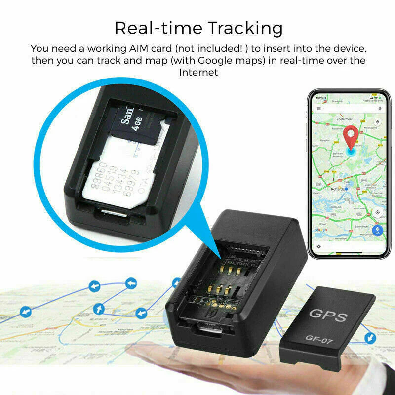 "Real-Time Vehicle GPS Tracker with GSM and GPRS - USA"