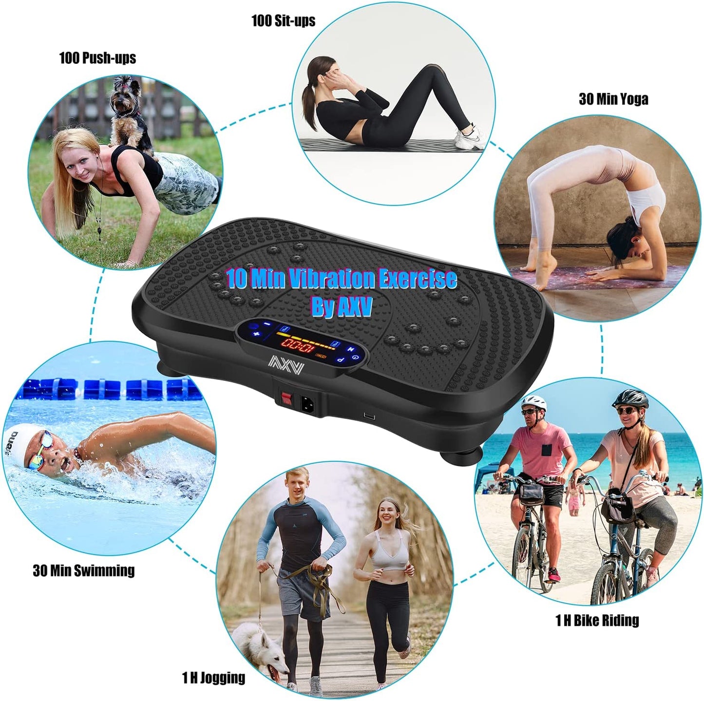 "Get Fit with this Vibration Plate Workout Machine! 💪🏋️‍♀️ #FitnessGoals #WeightLoss"