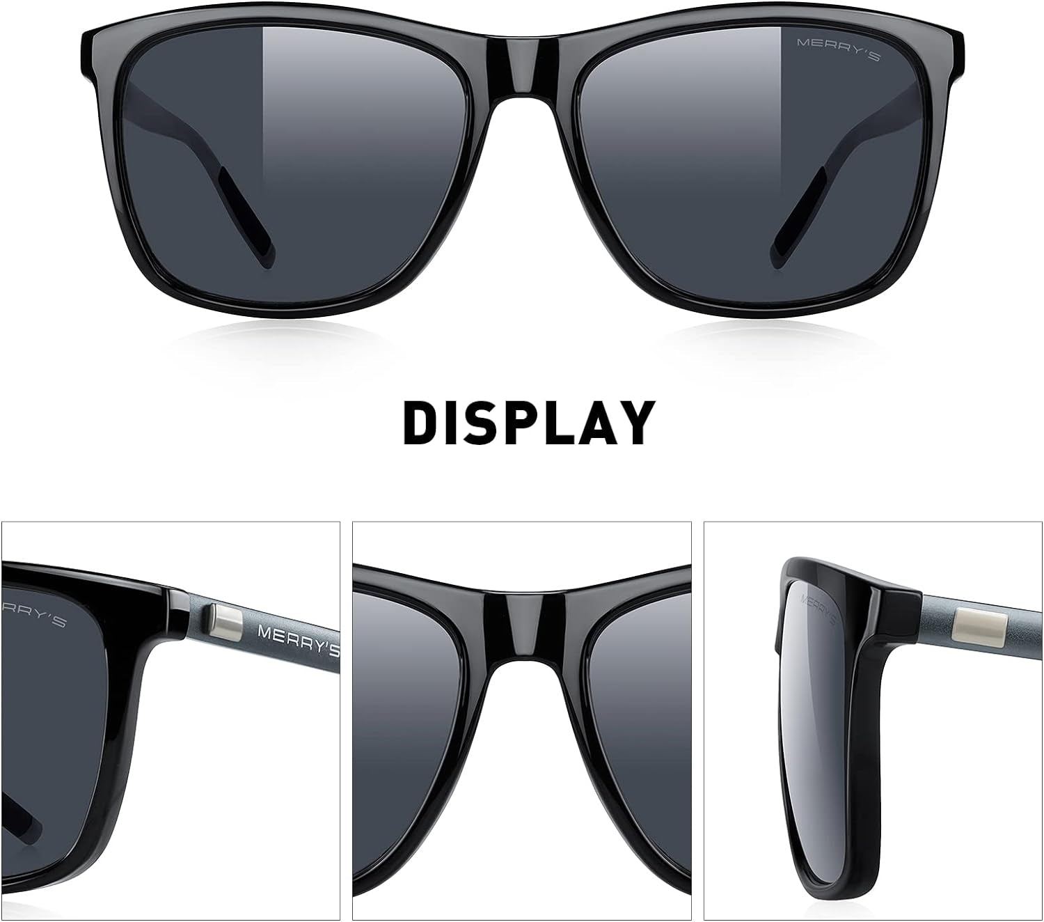 Polarized Aluminum Sunglasses for Men and Women - Vintage Style